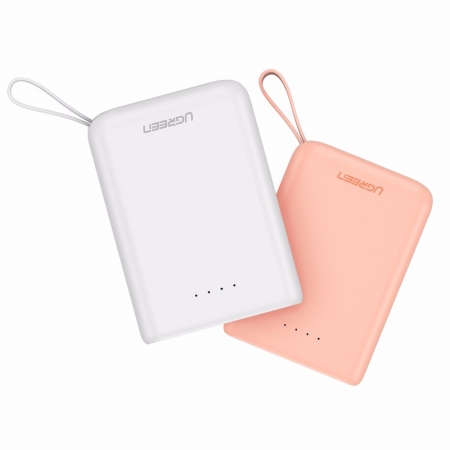 綠聯(lián)迷你充電寶，女生便攜移動(dòng)電源